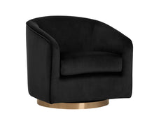 Load image into Gallery viewer, Hazel Swivel Lounge Chair - Gold