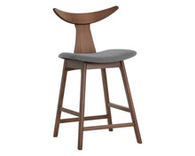 Load image into Gallery viewer, Jaxton Counter Stool - Walnut