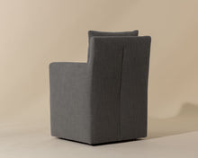 Load image into Gallery viewer, Glenrose Wheeled Dining Armchair