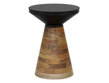 Load image into Gallery viewer, Boden Accent Table in Black and Walnut