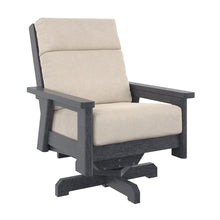 Load image into Gallery viewer, Charleston High Back Swivel Arm Chair