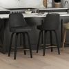 Load image into Gallery viewer, Oakley Swivel Counter Stool - Black