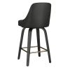 Load image into Gallery viewer, Oakley Swivel Counter Stool - Black