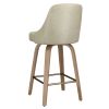 Load image into Gallery viewer, Oakley Swivel Counter Stool - Whitewash