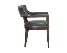 Load image into Gallery viewer, Brylea Dining Armchair - Brown - Brentwood Charcoal Leather - Windsorchrome

