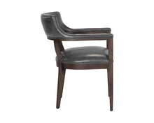 Load image into Gallery viewer, Brylea Dining Armchair - Brown - Brentwood Charcoal Leather - Windsorchrome