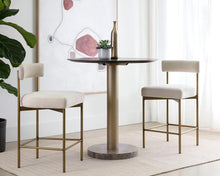 Load image into Gallery viewer, Seneca Counter Stool - Antique Brass - Windsorchrome