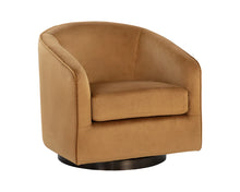 Load image into Gallery viewer, Hazel Swivel Lounge Chair - Dark Bronze
