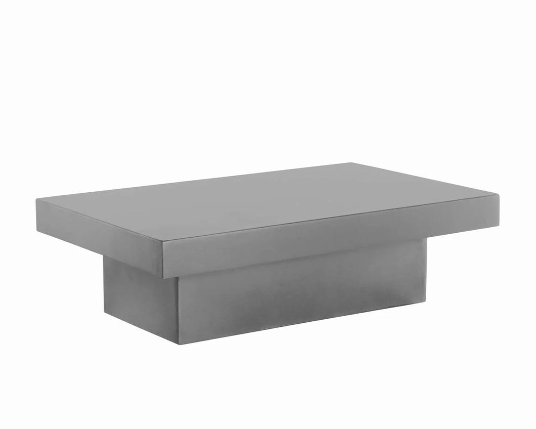 Reed Coffee Table - Light Grey