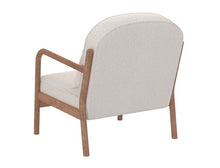 Load image into Gallery viewer, Fani Accent Chair - White Boucle and Walnut

