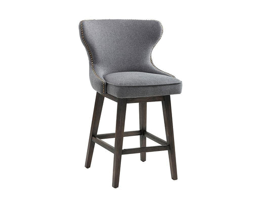 Ariana swivel counter stool - Windsorchrome