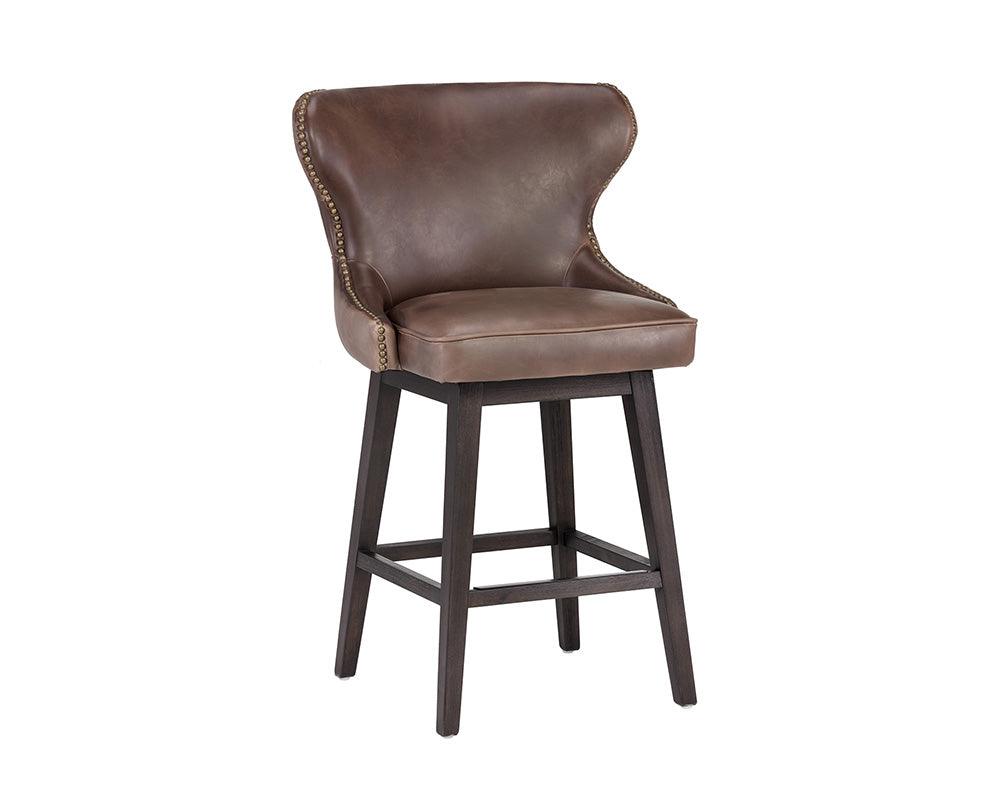 Ariana swivel counter stool - Windsorchrome