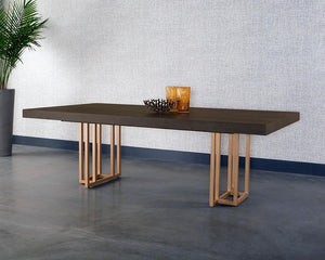 Baldessara Dining Table - 94.5" - Windsorchrome
