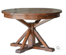 Load image into Gallery viewer, IRISH COAST ROUND EXTENSION DINING TABLE - AFRICAN DUSK - Windsorchrome
