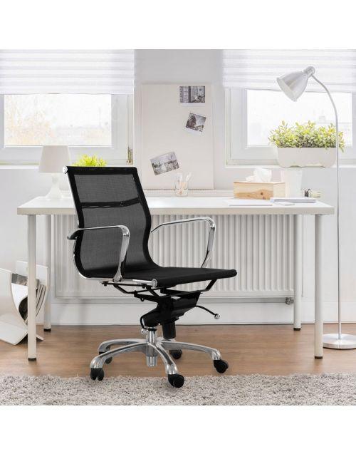 Low back mesh office chair - Windsorchrome