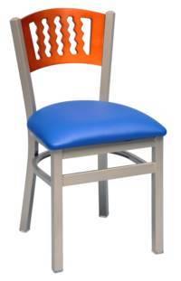 Metal chair WC315-SW - Windsorchrome