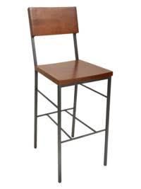 Metal stool Julie - Windsorchrome