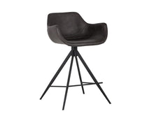 Load image into Gallery viewer, Owen Swivel Counter Stool - Windsorchrome
