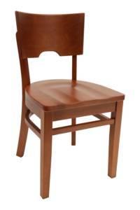 Wood chair Solid Back - Windsorchrome