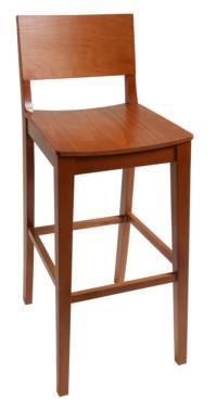 Wood stool Pulina - Windsorchrome