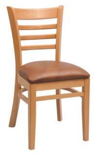 Wooden chair Ladder Back - Windsorchrome